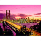 Алмазна мозаїка по номерам на холсті 30*40см Josef Otten GB70016 Місто на заході