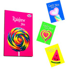 Блокнот А5 48арк. 4profiplan Artbook Rainbow Candy чистий лист, асорті 903***