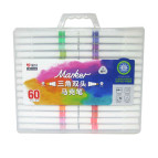 Маркер двустор. SketchMarker Swiss Ink для паперу набір 60шт PM515-60