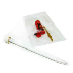 Кулькова ручка з насадкою Nindjago конструктор Оопт асорті, пише синім №2006