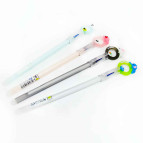 Гелева ручка з насадкою Звірята HI Пиши-стирай ЛИДЕР асорті №3906