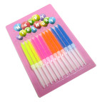 Свічки-набір для торта HB 12 свічок нєон DSCN1272/WX-1