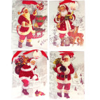 Пакет подарунковий паперовий HP 30*40*12см HP-102L новорічний