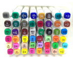 Маркер двустор. SketchMarker Twin для паперу набір 48шт квдратні 1905-48 пласт. бокс