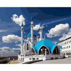 Алмазна мозаїка по номерам на холсті 40*50см Sultani ST-00126 Мечеть
