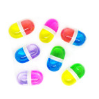 Іграшка антістрес Слайм (Лізун) Капсула Jumping Beans 7см 2кол ST-111