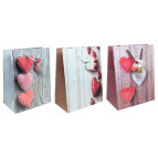 Пакет подарунковий паперовий Schreiber 23*18*10см S-8379 Серце