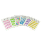 Наліпки для творчості Sultani 6,5*12см стрази асорті ST-8714