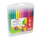 Фломастери 24кол. Joyko двосторонні з пензликом CLP-31