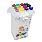 Маркер двустор. SketchMarker Twin для паперу набір 12шт квадратні 1905-12 пласт. бокс