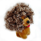 Брелок м'який плюшевий Песик Хутро (мех) 1420