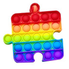 Іграшка Pop it ПопИт АКЦІЯ антістрес 12*12см Пазл Веселка 121504