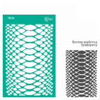 Трафарет самокл багаторазов 13*20см ROSA Talent Фоновий №1504 серія Тварини GTP50083196