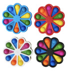 Іграшка антістрес 9*9см Сімпл Дімпл Квітка Simple Dimple 10пуп спинер брелок