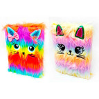 Блокнот Пухнастий Котик А5 80арк Josef Otten МЕХ асорті 20929-5/М-057