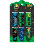 Закладки для книг магнітні Kidis 6шт. №13481 Gamers never sleep