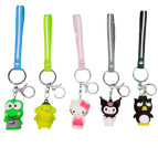 Брелок гумовий Мікс 5см метал карабін №200