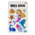 Наліпки дитячі Wall Deco фольга 26*16см OK-010 Русалка