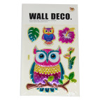 Наліпки дитячі Wall Deco фольга 26*16см OK-011 Сова