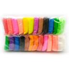 Маса для ліплення бульбашкова Josef Otten 24кол по 15гр 1593-24