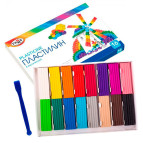 Пластилін 16кол. ГАММА Класичний со стеком 320г 281034