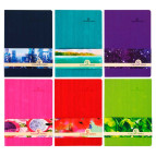 Блокнот А5 96арк BUROMAX Color Tunes чистий лист, крем блок BM.295000-**