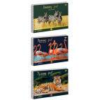 Альбом д/малюв. А4 30арк YES 100г/м2 спіраль Wild Animals 130454