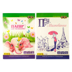Папір для малювання, А4, в карт. папці, 10 аркушів 160 г/м2, KIDS Line ZB.1401