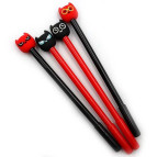 Гелева ручка з насадкою Angry Josef Otten асорті, пише синім №9505