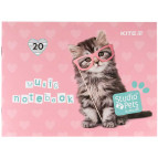 Нотний зошит Kite А5 20арк Studio Pets SP21-405