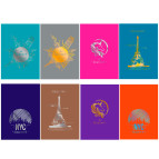 Щоденник шкільний Аркуш А5+ Soft Touch, Мікс 020841/031526