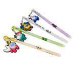 Гелева ручка Пиши-стирай Among Us з брелком, 0,5мм пише синім №853