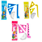 Лінійки-набір 4пр Funny Animals линейка 15см+2 угольника+транспортир, 2058/5576