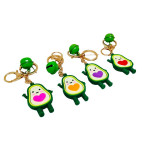 Брелок гумовий Авокадо з дзвоником 5см №217