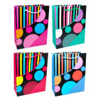 Пакет подарунковий паперовий Flowers 18*23*9см №7261L/7261M