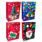 Пакет подарунковий паперовий HP 30*40*12см Новорічний HP-1249L New Year