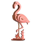 Модель 3D дерев'янна сборна WoodCraft ZP05-A Фламінго 7*3,6*12,8см