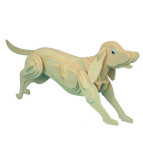 Модель 3D дерев'янна сборна WoodCraft G-M011/9264 Пес 22,2*5,4*10,4см