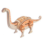 Модель 3D дерев'янна сборна WoodCraft HM06 Динозавр-16 21,5*6*12см