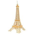 Модель 3D дерев'янна сборна WoodCraft XF-G001 Ейфелева вежа-1 24,5*24,5*57,5см