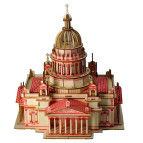 Модель 3D дерев'янна сборна WoodCraft XF-G028H Київский Собор 29,3*32,5*36см
