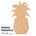 Заготовка для декорування Rosa Talent панно-мозаїка МДФ Ананас 29*46см 487511