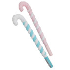 Кулькова ручка з насадкою Конфета сілікон асорті, пише синім №18072