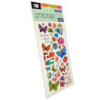 Наліпки дитячі ООПТ 36*14,5см Lovely Метелики WX-AT01