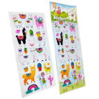 Наліпки дитячі ООПТ 28,6*11см Flash3D Лами HK88-031