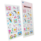 Наліпки дитячі ООПТ 26*11см Deco Єдинороги WX-AM-11044