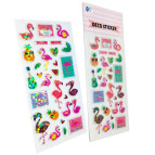 Наліпки дитячі ООПТ 26*11см Deco Фламінго WX-AM-11045