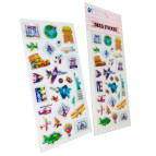 Наліпки дитячі ООПТ 26*11см Deco Подорожі WX-AM-11038