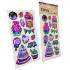 Наліпки дитячі ООПТ 22,5*10см Deco Десерти WX-CCA07