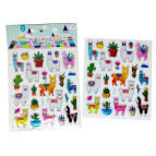 Наліпки дитячі ООПТ 24,5*16,5см Happy&Love Лами CYC-032